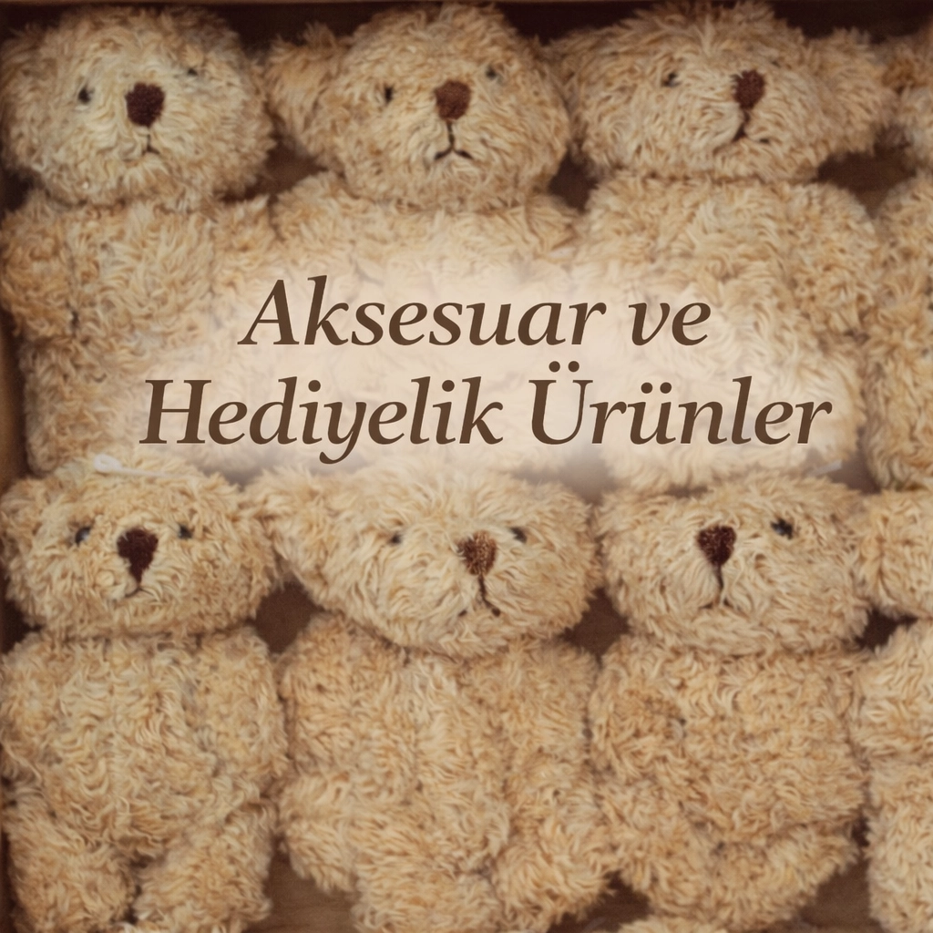 Aksesuar ve Hediyelik Ürünler kategorisi; tek başına hediye edilebilecek, dekoratif ve kullanışlı ürünleri bir araya getirir.  Pelüş anahtarlıklar, el emeği amigurumi oyuncaklar, seramik biblo ve figürler ile hediyelik kupalar sayesinde hem günlük kullanı