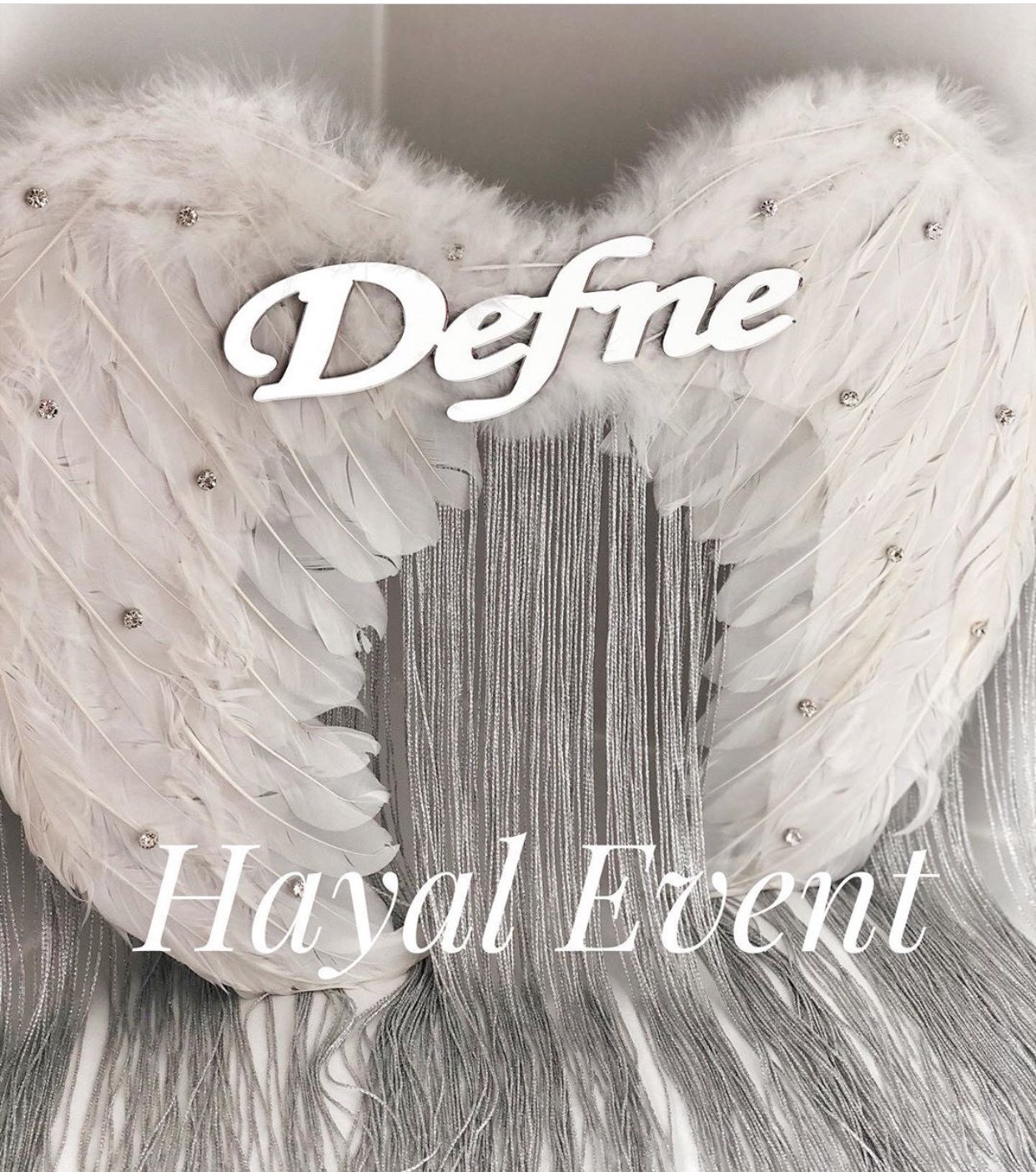 Yeni Doğana Melek Konsepti için Süsleme