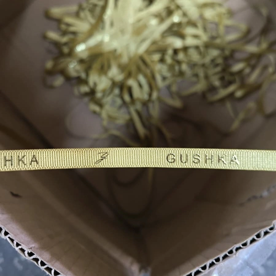 Logo, Marka ve Yazı Baskılı Grogren Kurdele Örnekleri