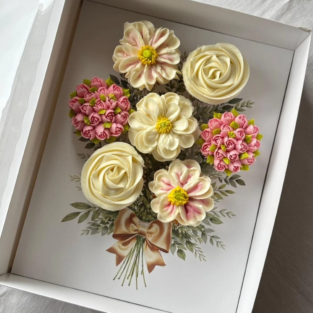 Cupcake Buketi Nasıl Yapılır? Çiçek Cupcake Sunumu Rehberi