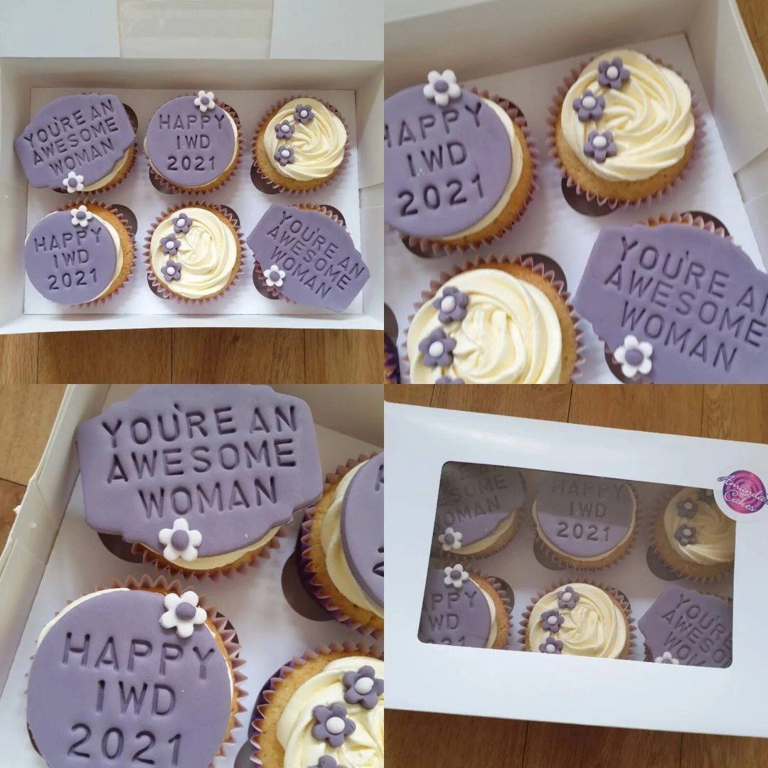8 Mart Kadınlar Günü İçin Cupcake, Makaron ve Bento Cake Sunum Fikirleri
