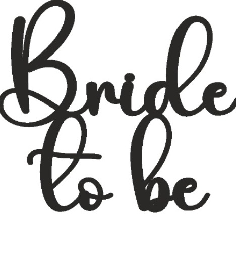 Bride To Be Pasta Süsü