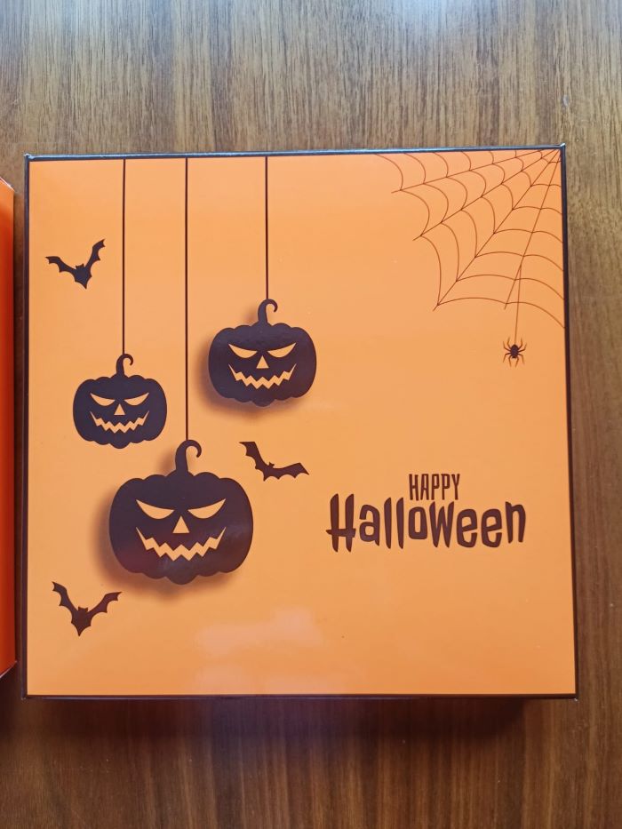 16 Bölmeli Halloween Cadılar Bayramı Karton Kutu