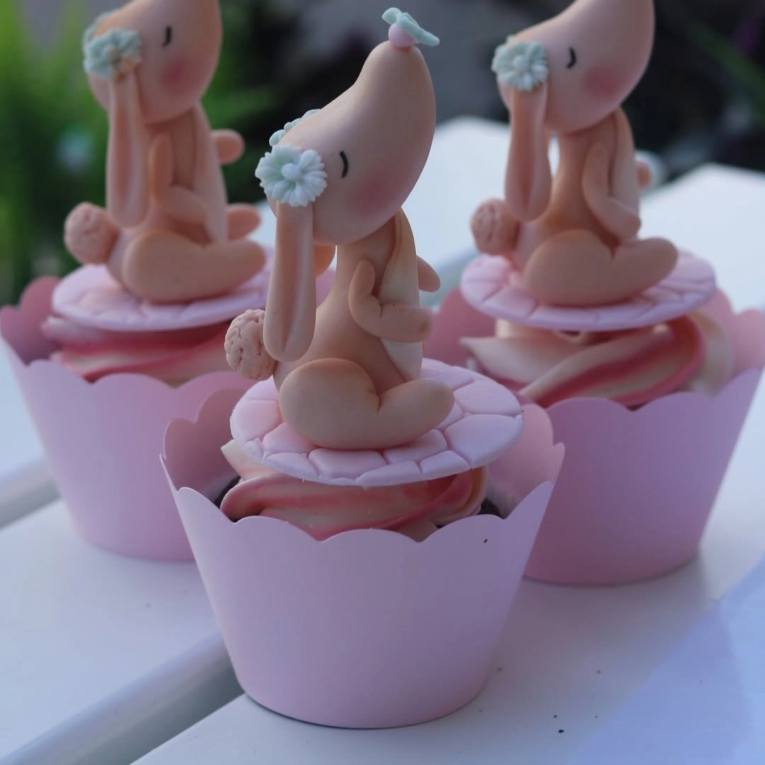 Cupcake Sargısı – Düz Renk (20’li Paket)