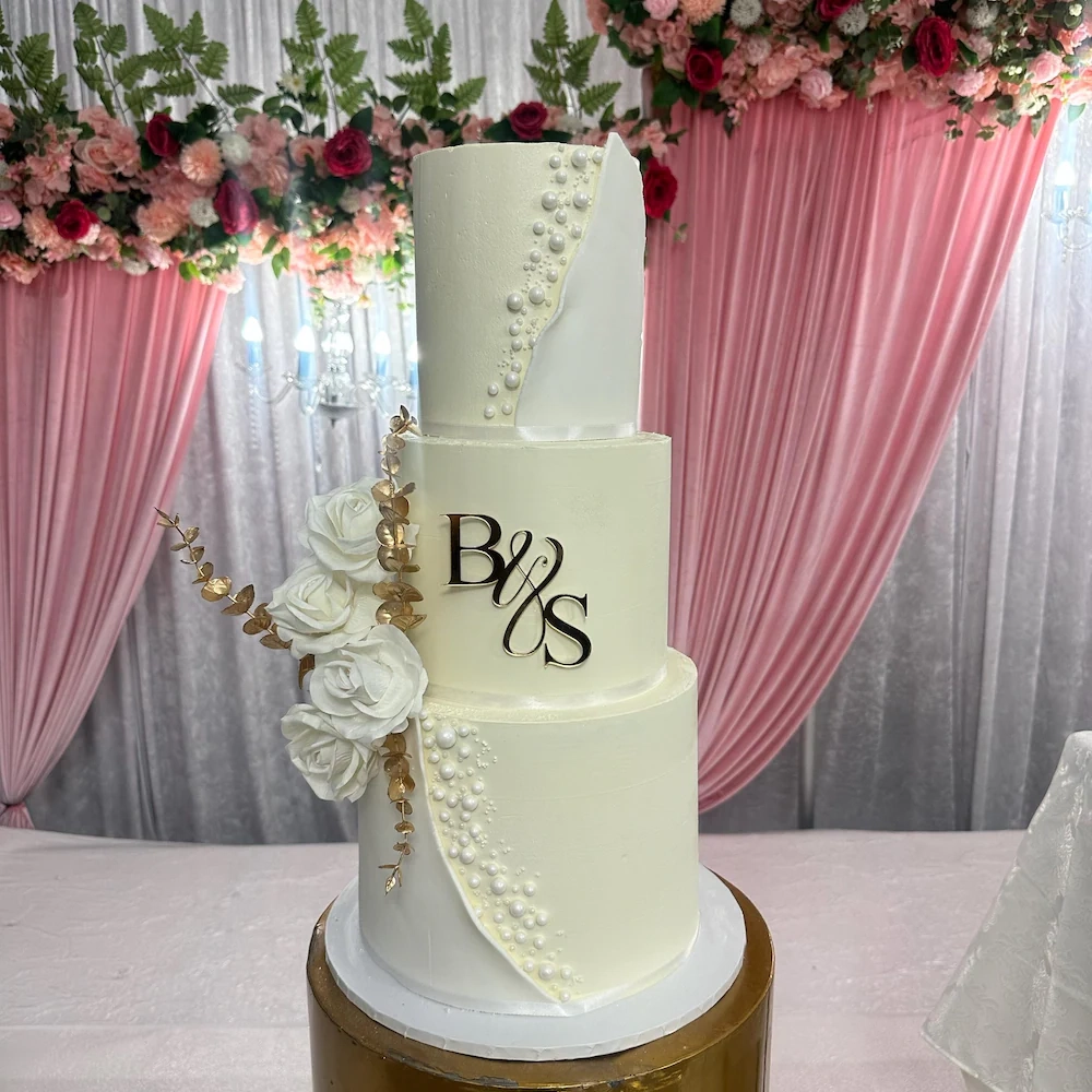 Baş Harfli Pleksi Pasta Süsü