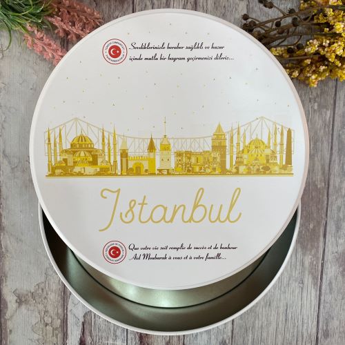 İstanbul Temalı Metal Kutu