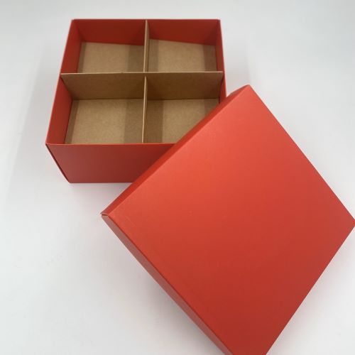 20 x20 x 10 Karton Kutu 4 Bölme ve Yükseltici Seti 