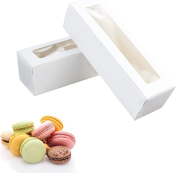 Pencereli Karton Makaron Kutusu 5 ’li