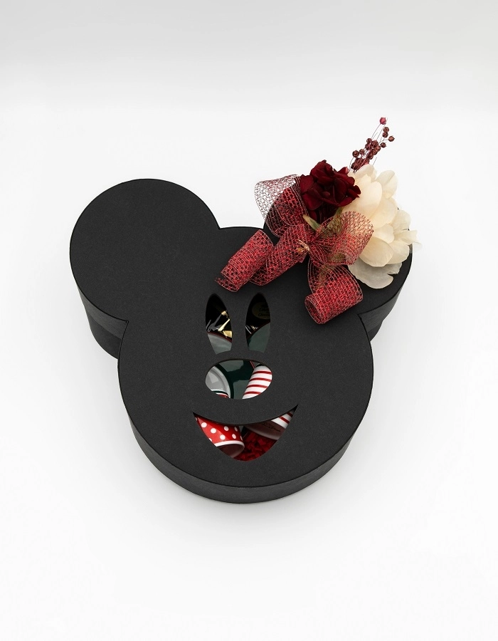 Mickey Mouse Şeklinde Karton Kutu