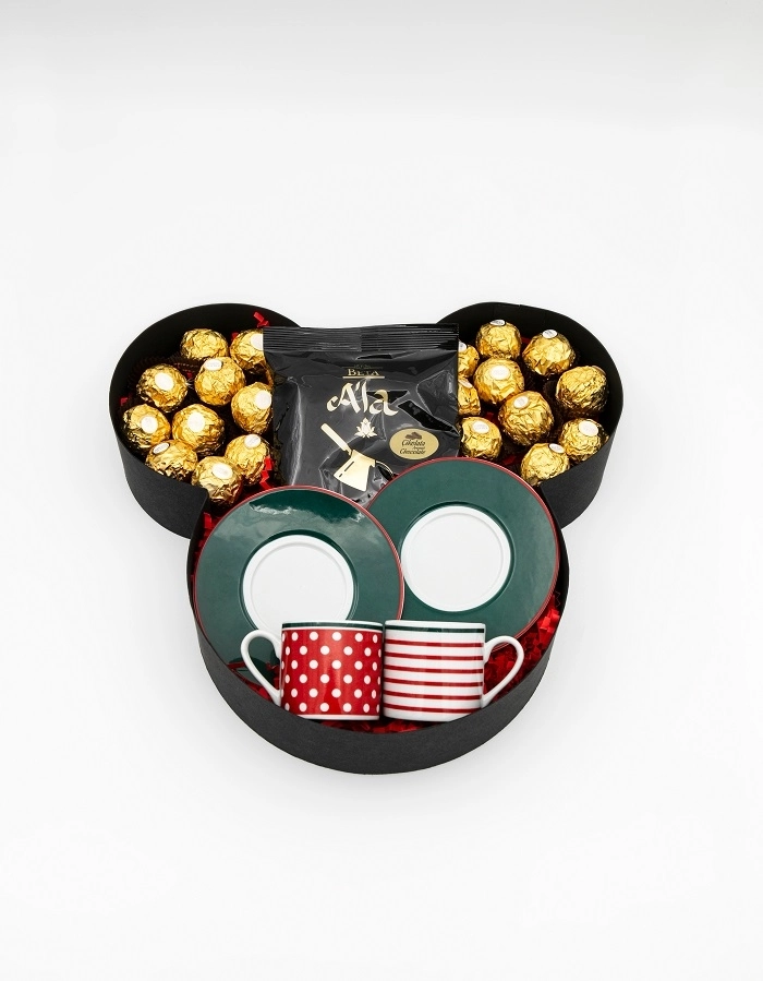 Mickey Mouse Şeklinde Karton Kutu