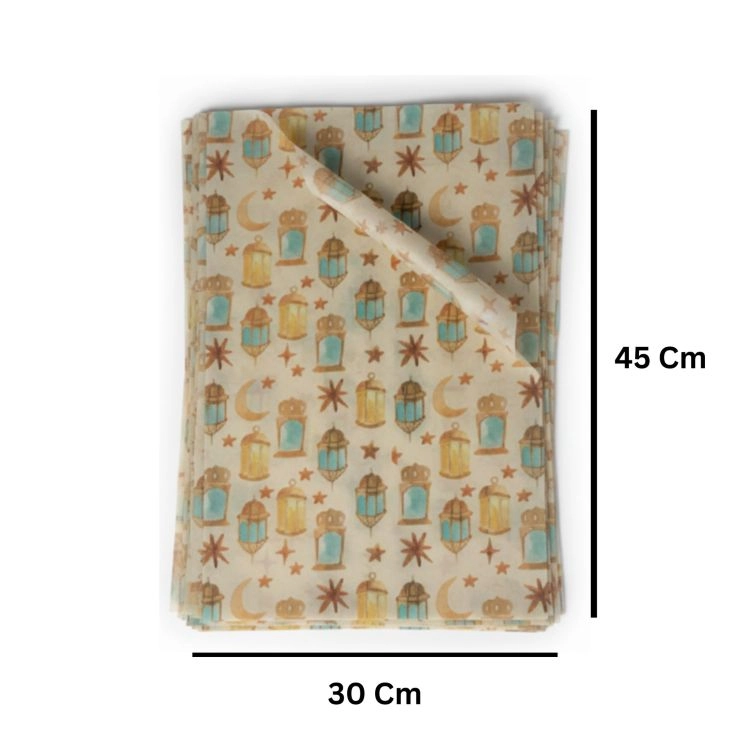 Ramazan Kandil Temalı Pelur Kağıdı (6’lı Paket)