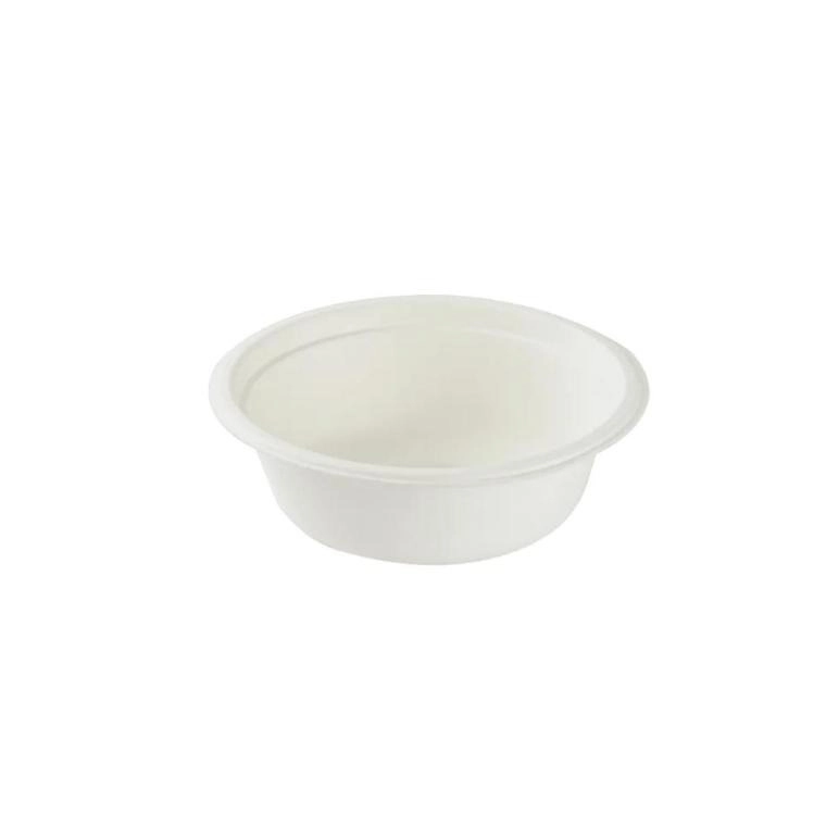 Şeker Kamışı Kase 500 cc – Kompostlanabilir Salata ve Çorba Kasesi (6’lı Paket)