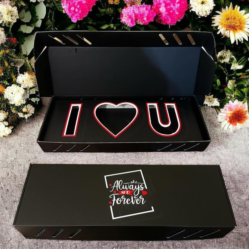 I Love You Pencereli Kutu