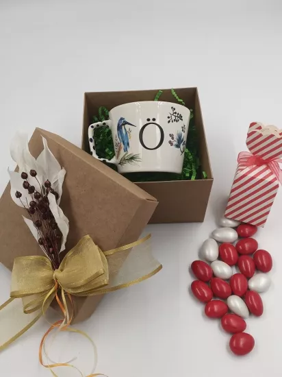 Kare Hediyelik Karton Kutu | Renkli Hediye Kutusu