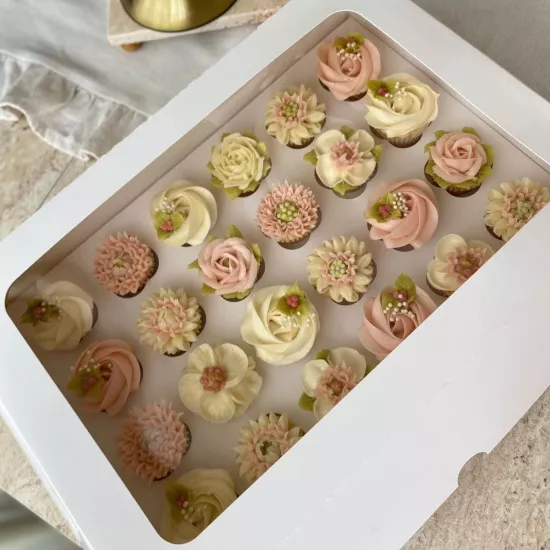 Mini Cupcake Kutusu|  Profesyonel Karton Kutu