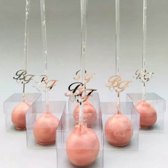 Şeffaf Cakepops Kutusu | Lolipop Kek Asetat Kutu