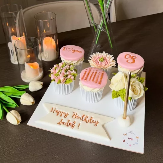 9’lu Cupcake Kutu Tabanlığı | Karton Altlık  