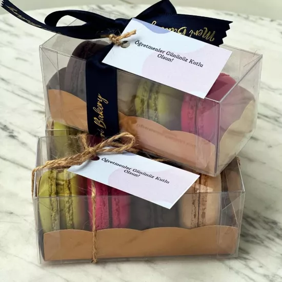 Asetat Makaron Kutusu | Tabanlıklı Asetat Kutu