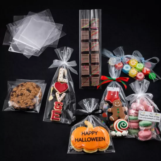 Şeffaf Jelatin ve Uzun Parmak Poşet 