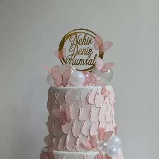 Happy Birthday Pasta Süsü | Doğum Günü Pasta Süsü