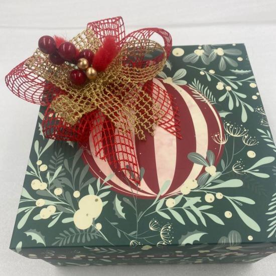 Hediye Kutusu Süsü | Hazır Süs | Kutu Süsleme | Hazır Fiyonk