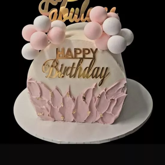 Happy Birthday Pasta Süsü | Kişiye Özel Pleksi