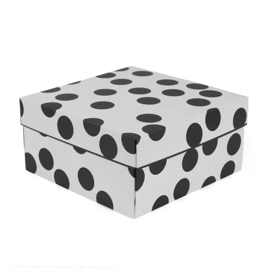 Puantiyeli Kutu | Yeni Yıl Kutusu | Yılbaşı Kutusu