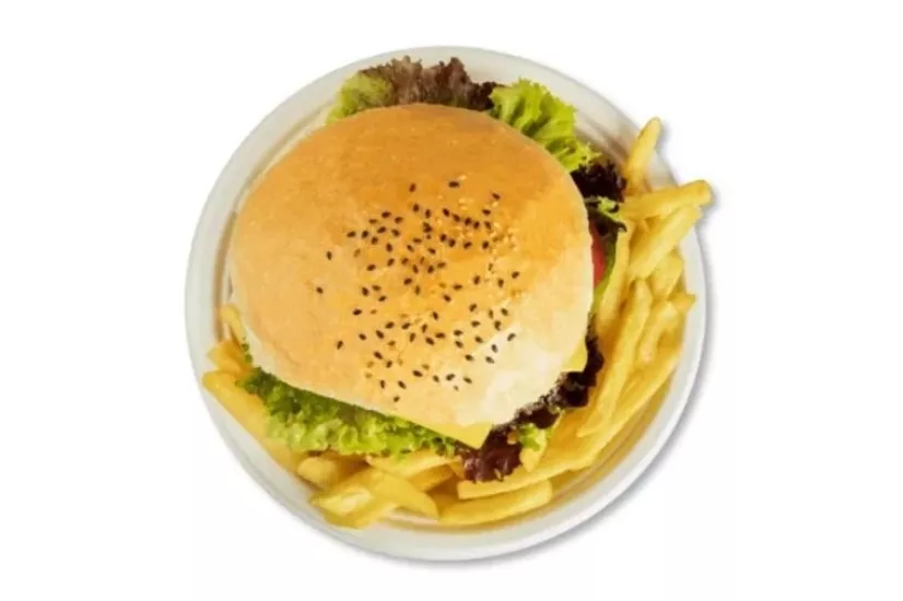 25 cm Şeker Kamışı Yemek Tabağı