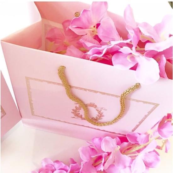 Desenli Karton Çanta | Lüks Hediyelik Karton Çanta