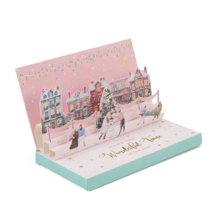 3 Boyutlu Yılbaşı Tablet Çikolata Kutusu 