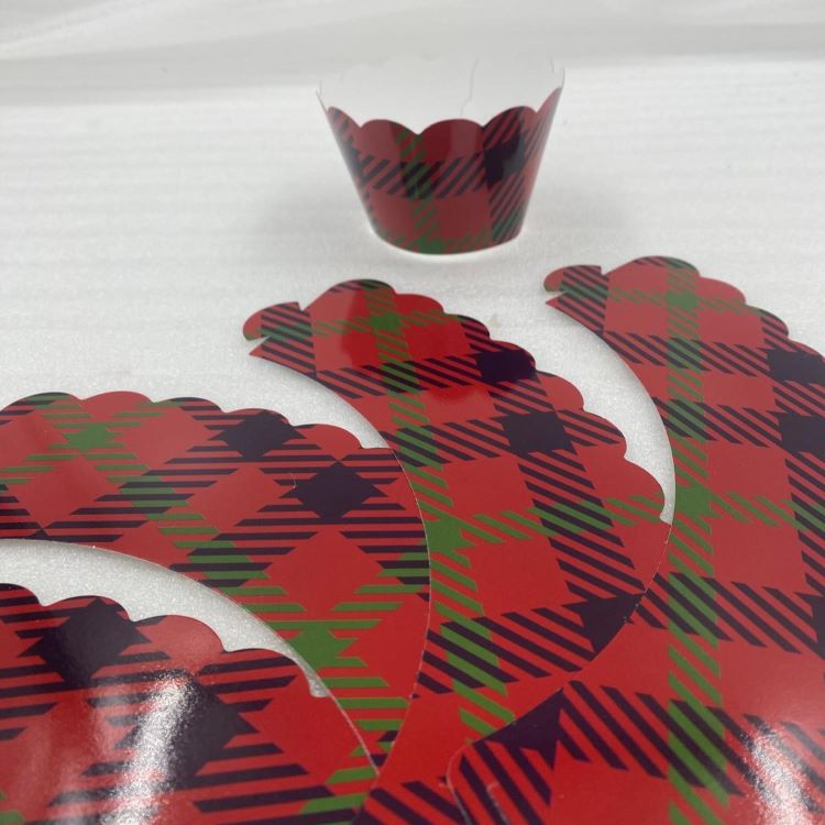 Yılbaşı Temalı Cupcake Kağıdı (20’li Paket)