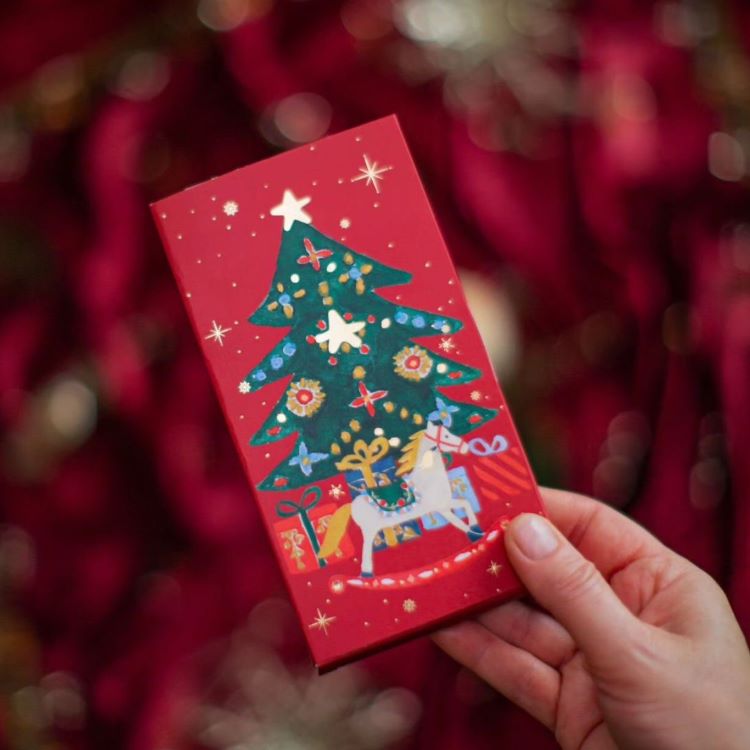 3 Boyutlu Fındıkkıran Tablet Çikolata Kutusu