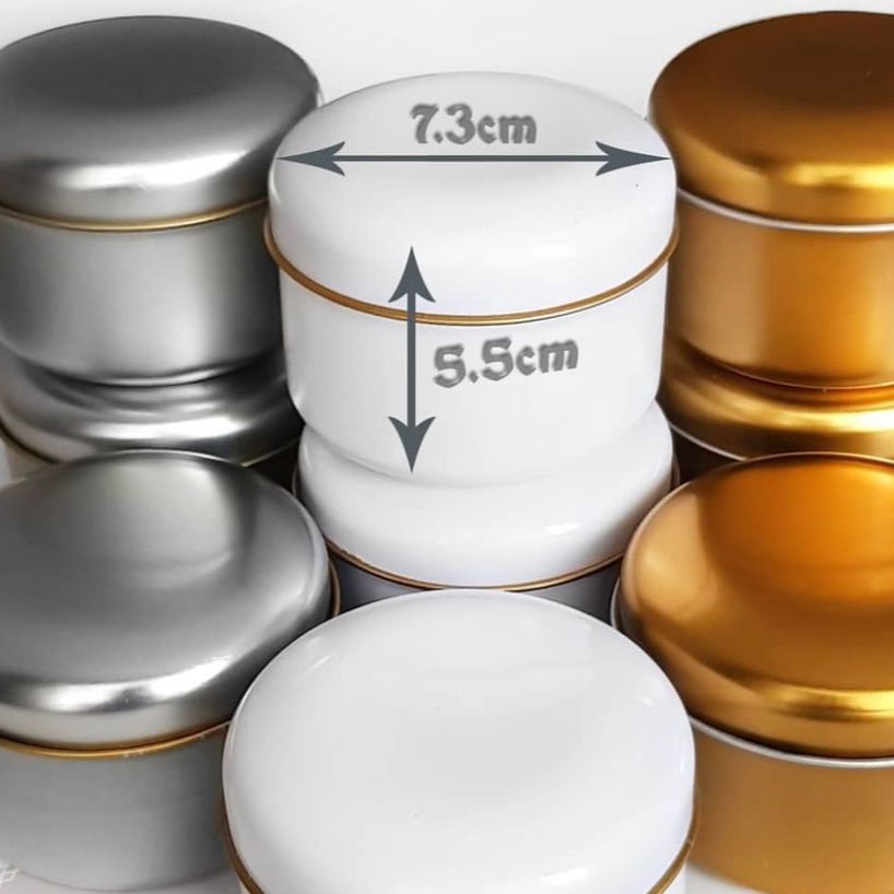 Bombe Kapak Yuvarlak Teneke (Metal) Kutu 