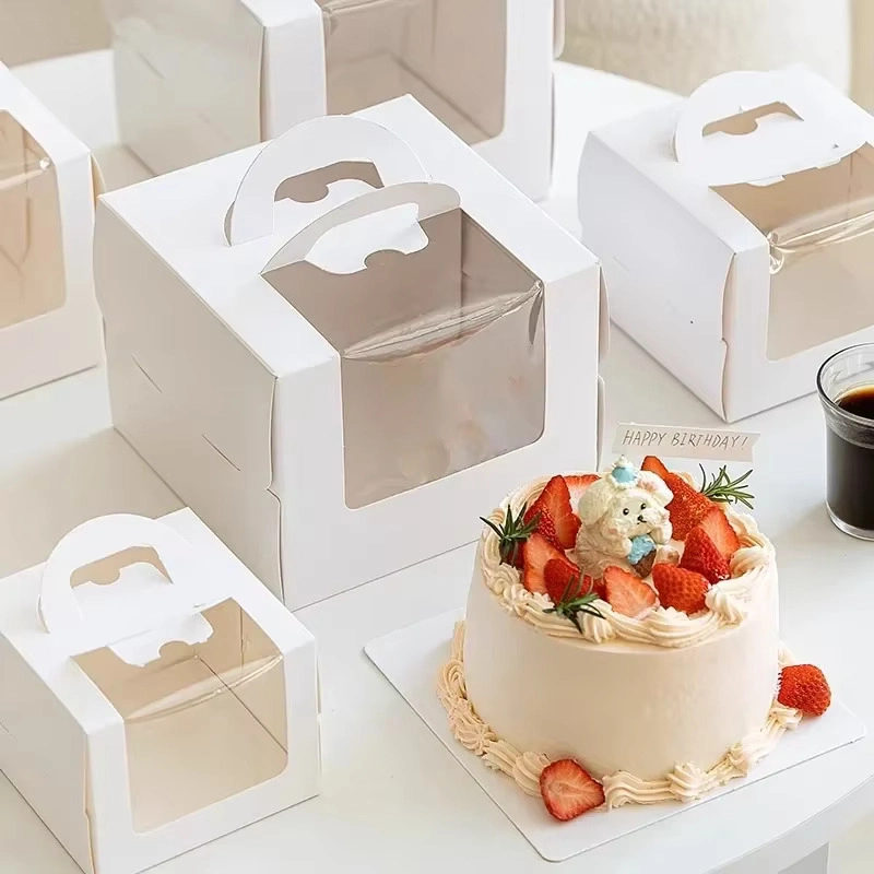  Karton, Pencereli Pasta Kutusu Modelleri