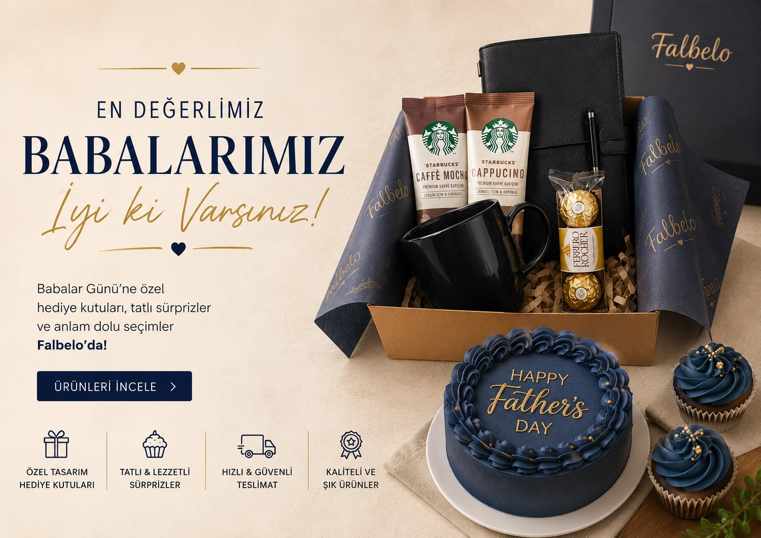 Babalar Günü Ürünleri / Babalar Günü Hediye Kutuları