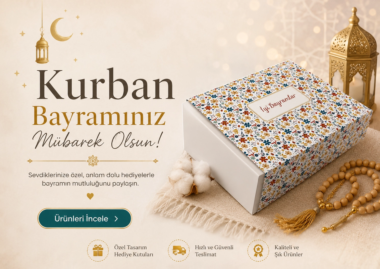 Kurban Bayramı Kutuları/ Falbelo