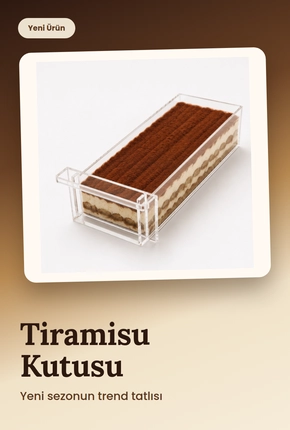 Tiramisu Kutusu - Tatlı Kutuları