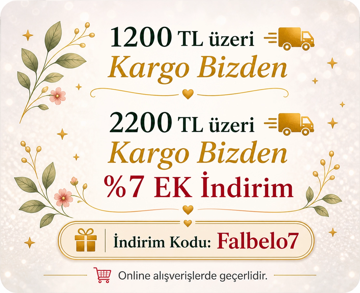 Ücretsiz Kargo | Kampanya - Falbelo